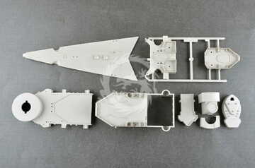 Model plastikowy German Battleship Gneisenau Trumpeter 03714 skala 1/200