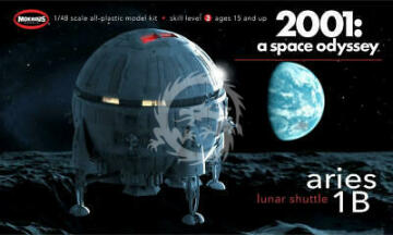 2001 a space odyssey Aries 1B Moebius Models 2001-7 skala 1/48