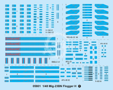 MiG-23BN Flogger H Trumpeter 05801 1/48