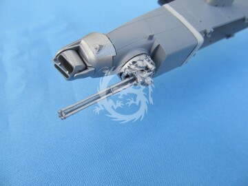 M197 Gatling gun for ICM, Special Hobby Metallic Details MDR48172 skala 1/48
