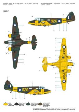 Airspeed Oxford Mk. I/II Commonwealth Service Special Hobby SH48104 skala 1/48