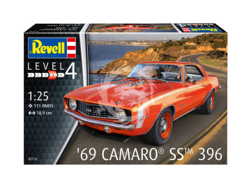 PROMOCYJNA CENA - 69 Camaro SS 396 Revell 07712 skala 1/25