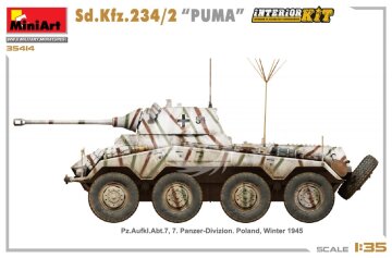 Sd.Kfz.234/2 Puma - MiniArt 35419 skala 1/35
