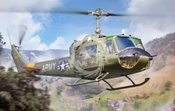 UH-1B Huey - Trumpeter 05111 skala 1/35