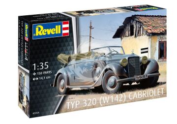 Kabriolet Typ 320 (W142) - Revell 03354 skala 1/35