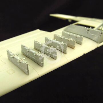 A-1 Skyraider Pylons - Metallic Details MDR48270 skala 1/48