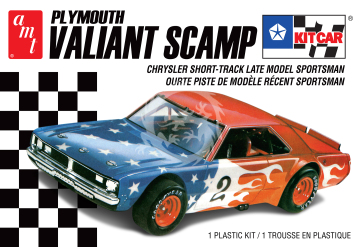 Plymouth Valiant Scamp Kit car - AMT 1171 skala 1/25