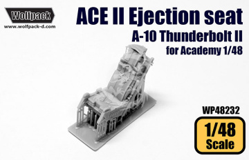 ACE II Ejection seat for A-10 Thunderbolt II for Academy - Wolfpack  WP48232 skala 1/48