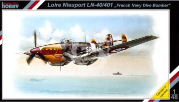 Loire Nieuport LN-40/401 „French Navy Dive Bomber” - Special Hobby SH48058 skala 1/48