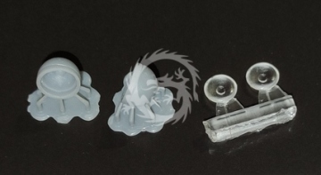 Flashing light  FG-20 late 2pcs clear - Start43 ST92c skala 1/24