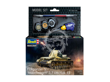 NA ZAMÓWIENIE - Model Set Flakpanzer IV Möbelwagen 3.7cm Flak - Revell 63363 skala 1/72