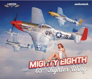 PRZEDSPRZEDAZ - MIGHTY EIGHT: 65th Fighter Wing- Eduard Plastic Kits 11196 skala 1/48
