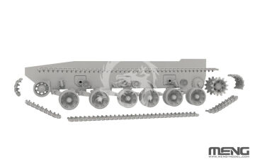 Chinese Main Battle Tank ZTZ100 - MENG-Model 72-021 skala 1/72