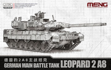 PRZEDSPRZEDAZ - German Main Battle Tank Leopard 2 A8 - MENG-Model 72-012 skala 1/72