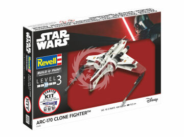  Starter Kit ARC-170 Fighter - Revell 73608 skala 1/83 