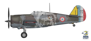 Curtiss H-75 A1/A2 - Arma Hobby 70093 skala 1:72
