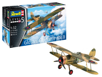 Gloster Gladiator Mk. II Revell 03846 skala 1/32