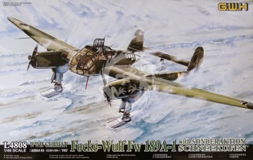 Focke-Wulf Fw 189A-1 Great Wall Hobby GWH L4808 skala 1/48
