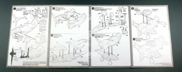 Model plastikowy WWII United States Curtiss P-40 Warhawk Tiger Model TM-106 skala 1/Egg