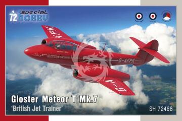 Meteor T Mk.7 British Jet Trainer Special Hobby SH72468 1/72