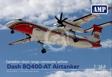 Dash 8Q400-AT Airtanker -  AMP 144011 skala 1/144