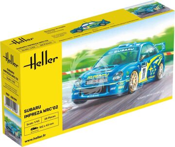 IMPREZA WRC'02 Heller 80199 skala 1/43
