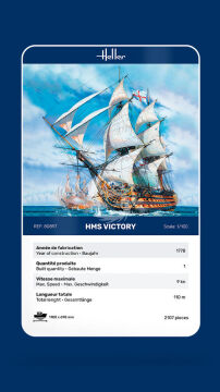 HMS Victory Heller 80897 skala 1/100