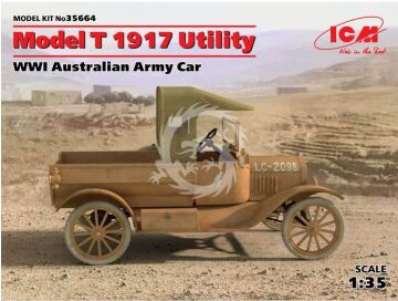 PROMOCYJNA CENA - Model T 1917 Utility WWI Australian Army Car - ICM 35664 skala 1/35