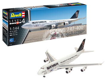 IRON MAIDEN Ed Force One - Boeing 747-400 Revell 03780 skala 1/144
