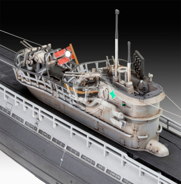 Niemiecki okręt podwodny U-boot Type IX C/40 - Revell 05167 skala 1/144