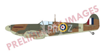 PRZEDSPRZEDAZ - Spitfire Mk.Vb early - Eduard 70205 skala 1/72
