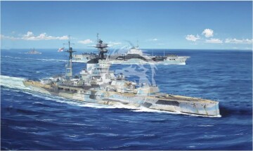 PRZEDSPRZEDAZ - HMS Resolution - Trumpeter 05379 skala 1/350 