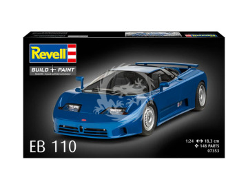 Bugatti EB110 Revell 07353 skala 1/24 