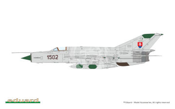 ERKA / MiG-21R V CESKOSLOVENSKU - Eduard 2156 skala 1/72