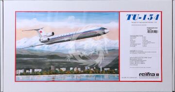 Tu-154 Plasticart / Reifra skala 1/100