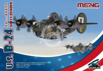 B-24 Meng Model mPLANE-006 skala EGG