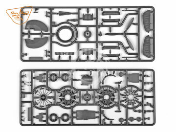 Model plastikowy H-75O Hawk, Clear Prop Models, CP4803, skala 1/48