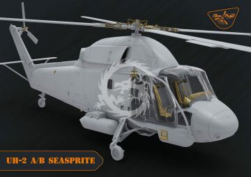 UH-2 A/B Seasprite Clear Prop! CP72002 1:72