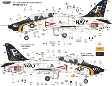 Model plastikowy T-45C Goshawk Kinetic K48094 skala 1/48