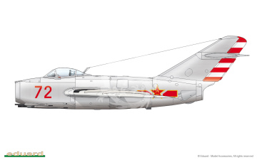 Model plastikowy MiG-15 ProfiPACK edition Eduard 7057 1/72