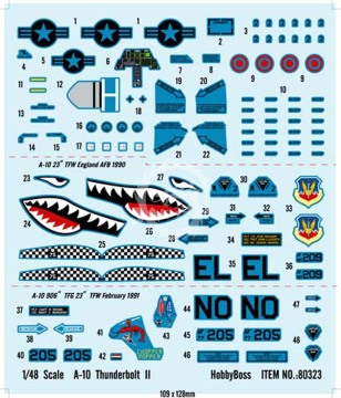 Model plastikowy A-10 Thunderbolt II HobbyBoss 80323 skala 1/48