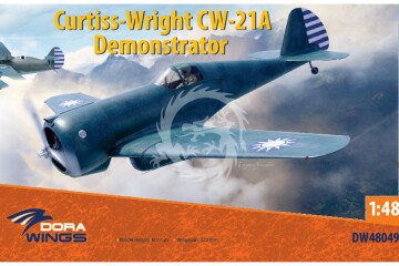 Model plastikowy Curtiss-Wright CW-21A Dora Wings 48049 skala 1/48