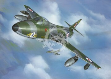 Hawker Hunter FGA.9 Revell 03833 skala 1/144
