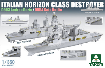 Italian Horizon Class Destroyer Takom 6007 1/350
