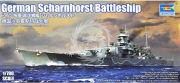 PROMOCYJNA CENA -German Battleship Scharnhorst Trumpeter 06737 skala 1/700