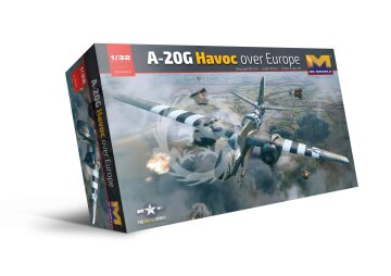 Douglas A-20G Havoc over Europe HK Models 01E039 skala 1/32