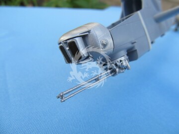 M197 Gatling gun for ICM, Special Hobby Metallic Details MDR48172 skala 1/48