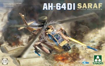 AH-64DI SARAF Apache Attack Helicopter Takom TAK2605 skala 1/35