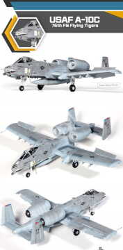 A-10C Thunderbolt II 75th FS Flying Tigers Academy 12348 skala 1/48