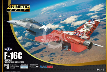 F-16C TEXAS ANG (IPMS 2023)  KINETIC K48146 skala 1/48